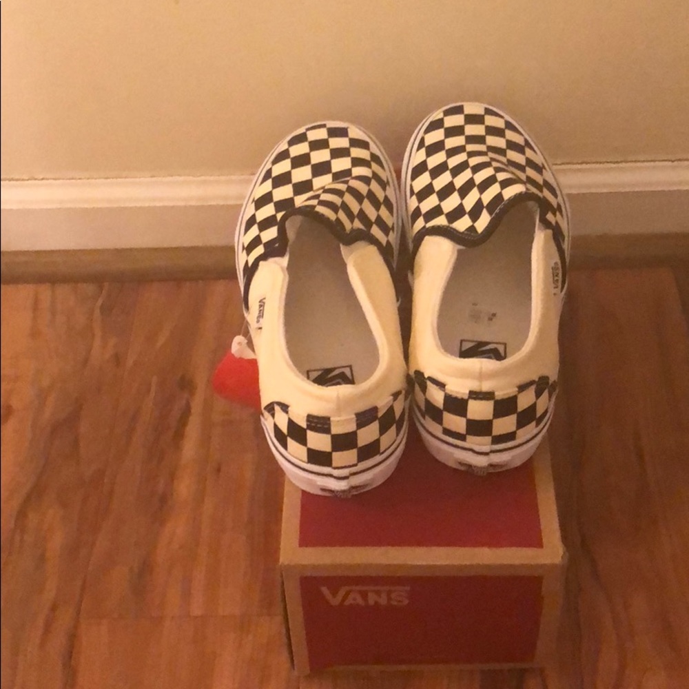 Checkered Vans